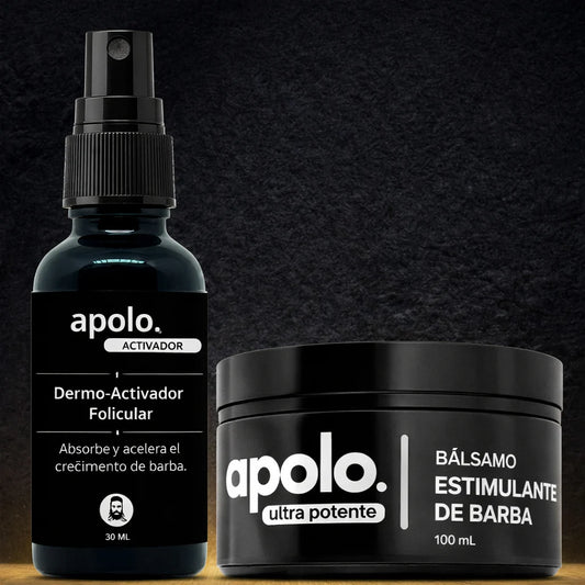 KIT DE CRECIMIENTO DE BARBA 2 EN 1