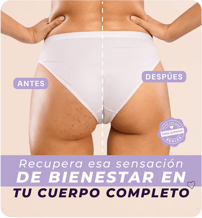 Gluwen Gel-Olvídate de los granitos en los glúteos