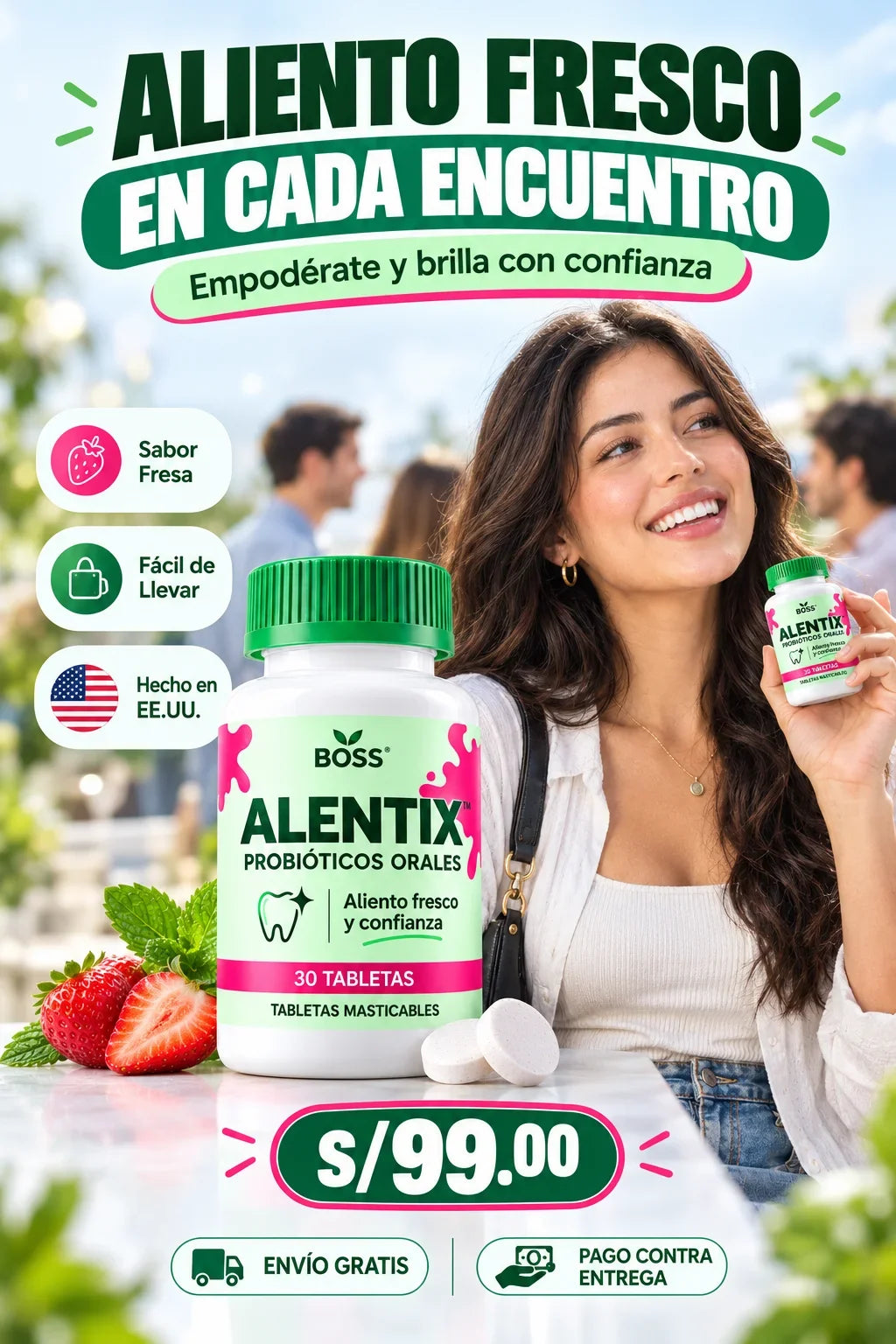 ALENTIX™ Aliento fresco y confianza